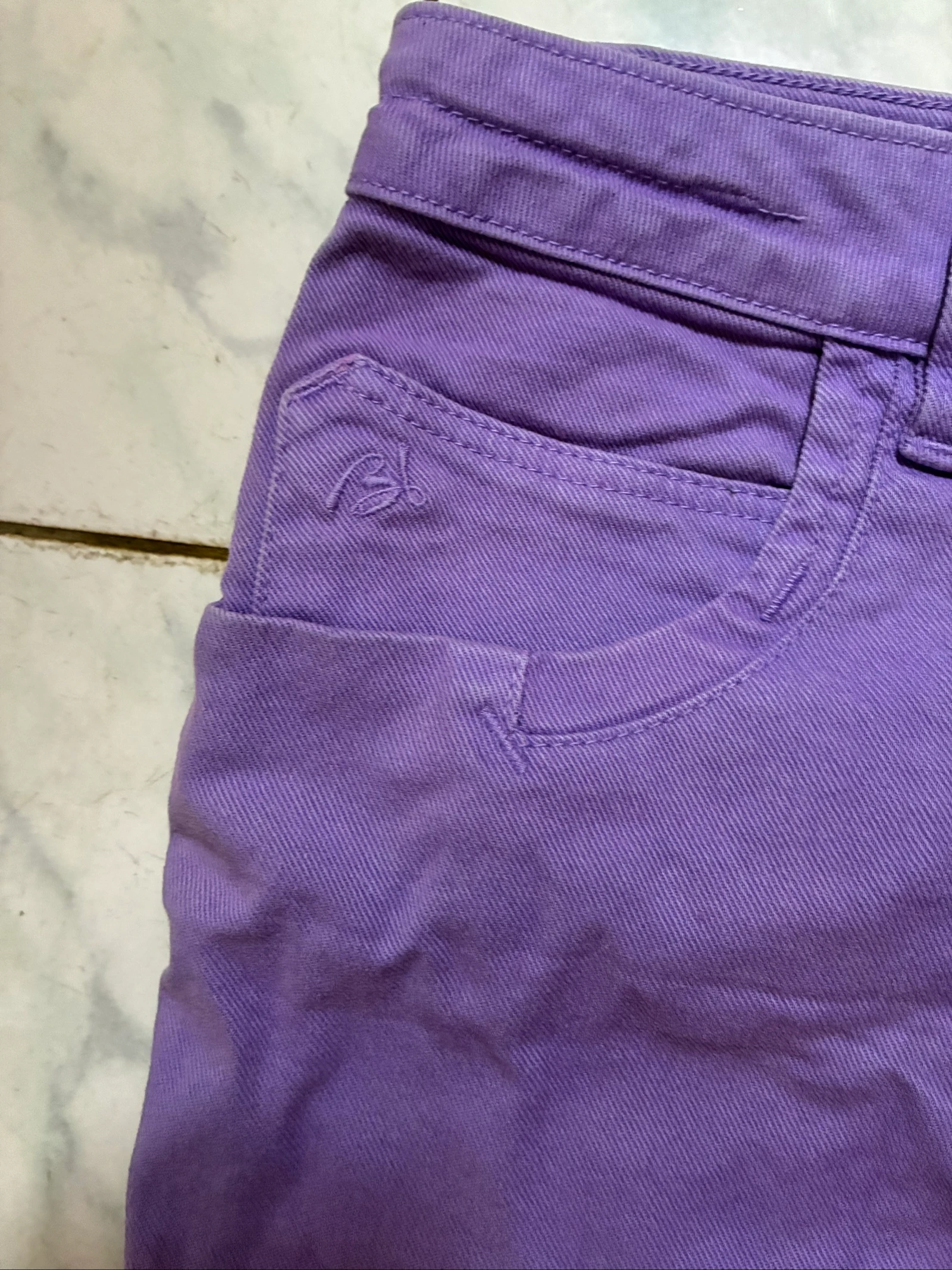 Jupe mauve jeans BSB – photo 9